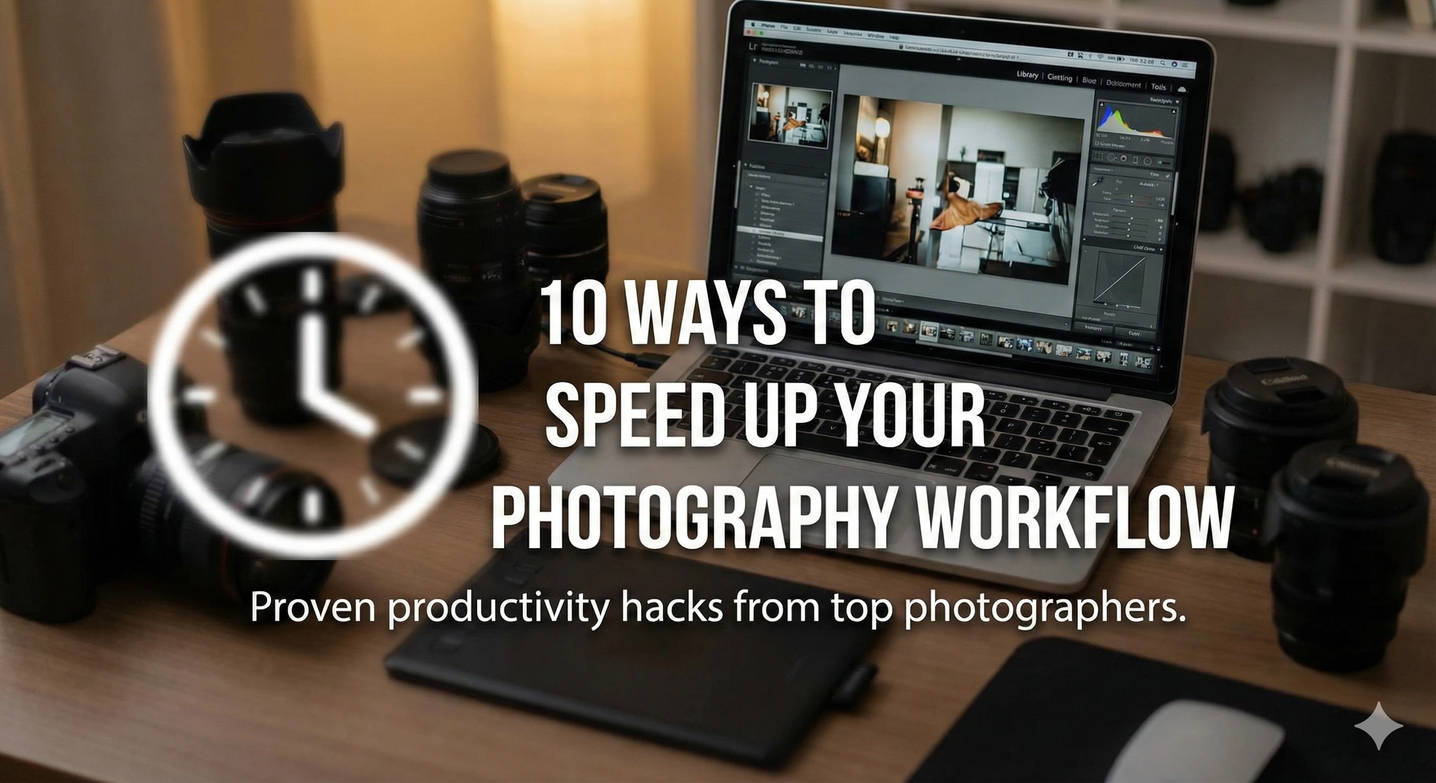 10 Ways to Speed Up Your Photography Workflow